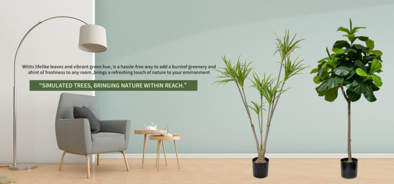 Delving into the Craftsmanship of Simulated Green Plants: From Raw Materials to Elegant Decor